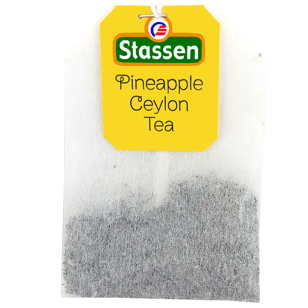 Saszetka herbaty Stassen Pineapple Tea – owocowa herbata czarna w kopercie.