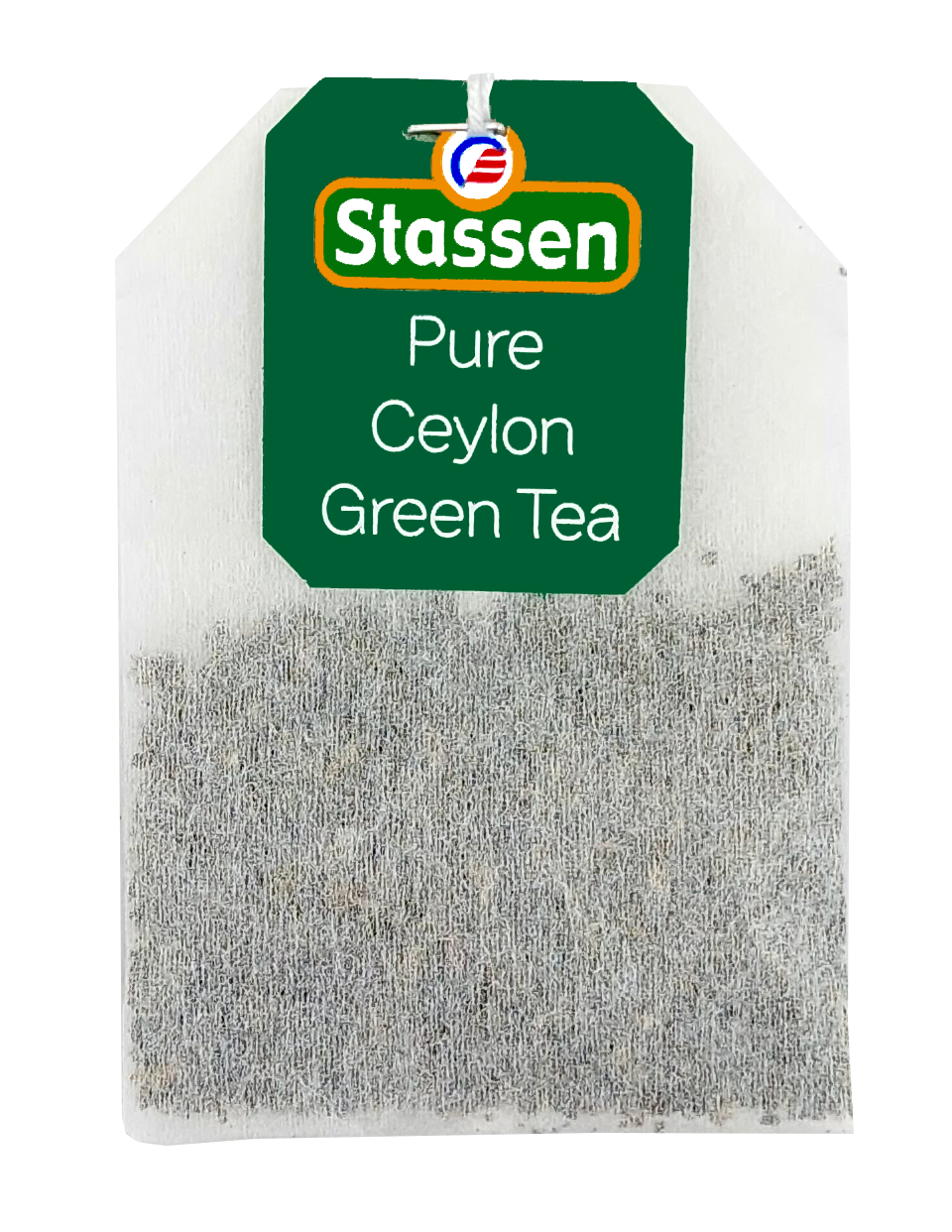 Torebka herbaty zielonej Stassen Pure Ceylon Green Tea.