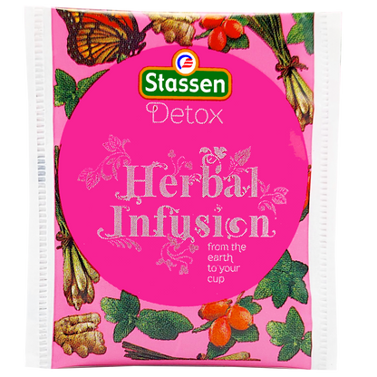 Koperta herbaty Stassen Detox Herbal Infusion z motywem ziół i owoców