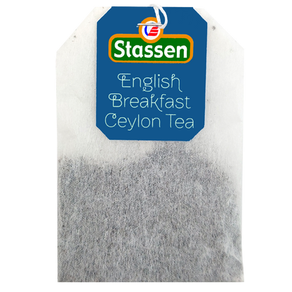 Torebka herbaty czarnej Stassen English Breakfast z etykietą