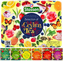 Zestaw Stassen 6 smaków herbaty Ceylon Tea w puszce kolekcjonerskiej.