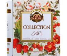 Zestaw herbat Basilur Collection No. 1 w eleganckim pudełku w kształcie książki