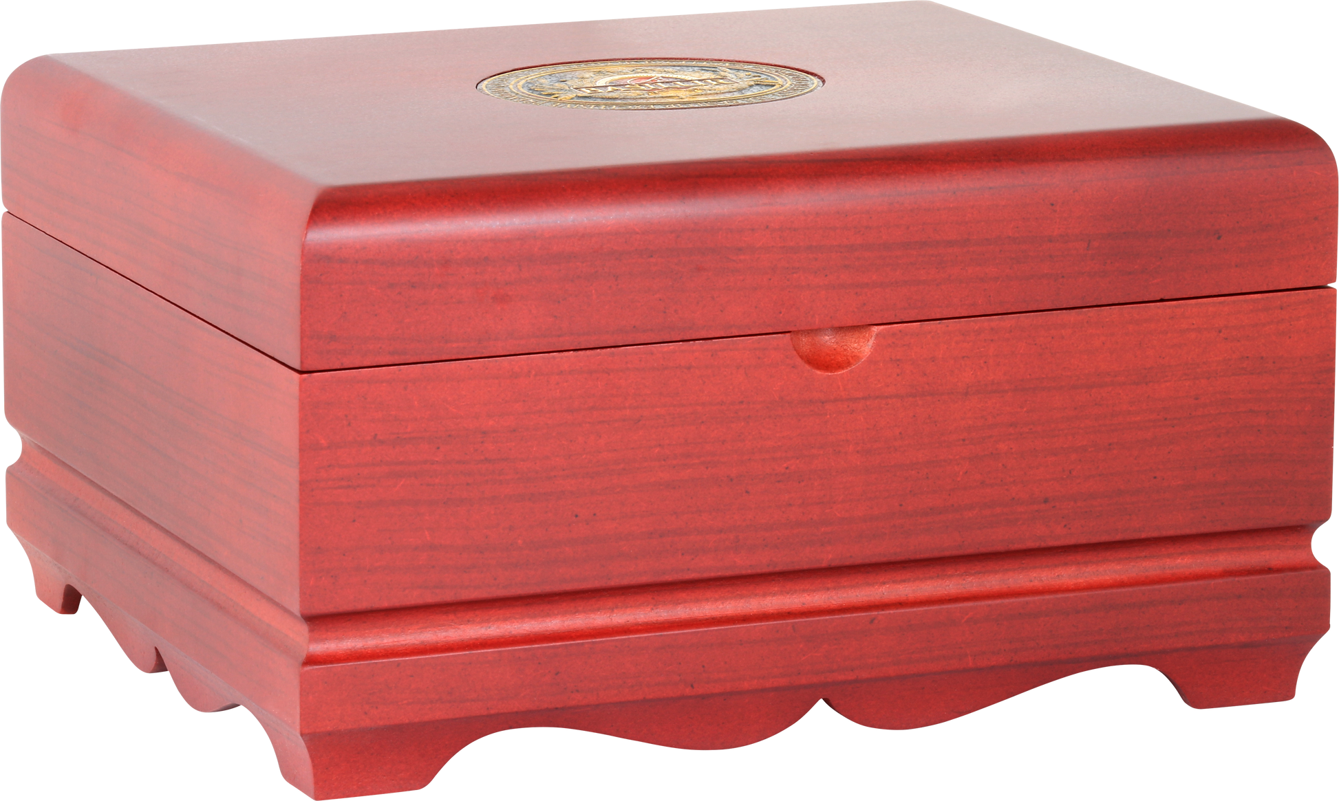 Drewniane pudełko Basilur Wooden Presenter Mix 2 o klasycznym wykończeniu, elegancki design.