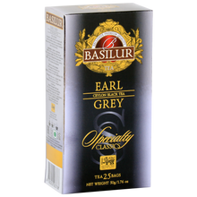 Herbata Basilur Earl Grey – 100% czarna Ceylon Tea z naturalnym olejkiem bergamotowym.