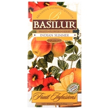 Herbata owocowa Basilur Indian Summer 100 g, przód pudełka