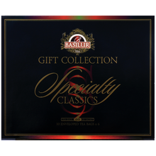 Przód opakowania Basilur Gift Collection Specialty Classics – elegancka kolekcja herbat.