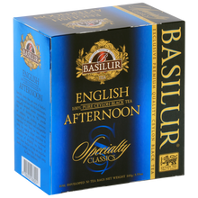 Opakowanie herbaty Basilur English Afternoon – klasyczna czarna herbata cejlońska.