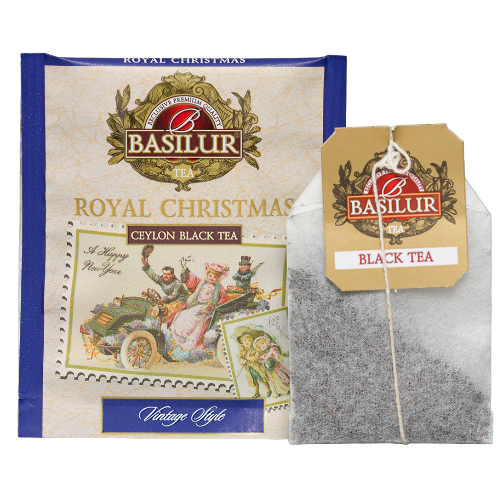 Herbata Basilur Royal Christmas koperta i torebka