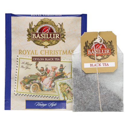 Herbata Basilur Royal Christmas koperta i torebka