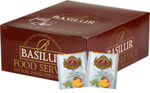 Herbata Basilur Forest Fruit 100 x 1,5 g w opakowaniu Food Service, biała herbata z owocami leśnymi.
