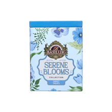 Puszka Basilur Sweet Treats Serene Blooms dekoracyjna herbata zielona

