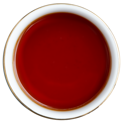 Napar z czarnej herbaty cejlońskiej Basilur Imperial Ceylon Orange Pekoe w filiżance