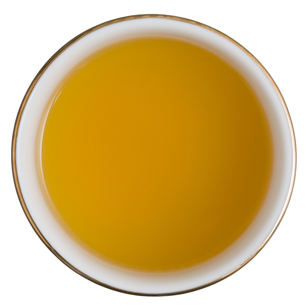 Złocisty napar zielonej herbaty jaśminowej Basilur Jasmine Green w filiżance