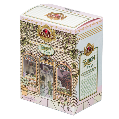 Opakowanie Basilur Zesty Twist z cejlońską czarną herbatą o aromacie cytryny, imbiru i miodu.