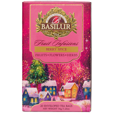 Basilur Winter Spice owocowy napar z kardamonem, przód opakowania