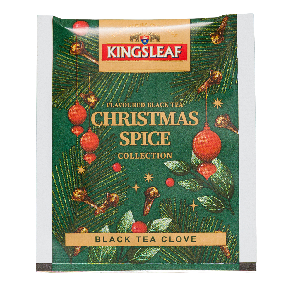 Koperta herbaty black tea clove