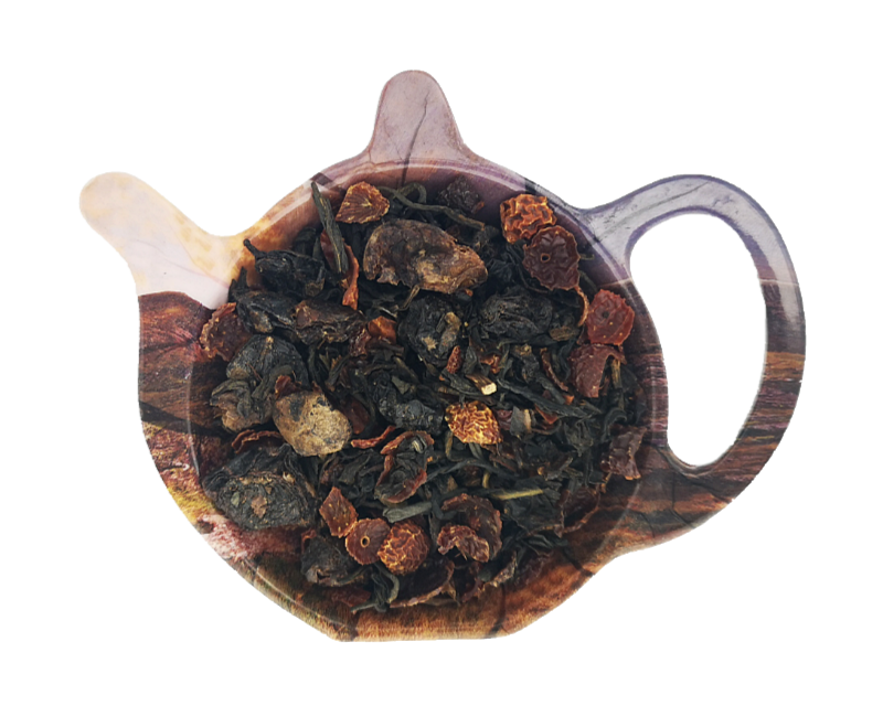 Liściasta czarna herbata Earl Grey Hardy Zawiadaka z bergamotką, agrestem i dziką różą