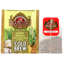 koperta z torebką herbaty basilur cold brew coconut pineapple